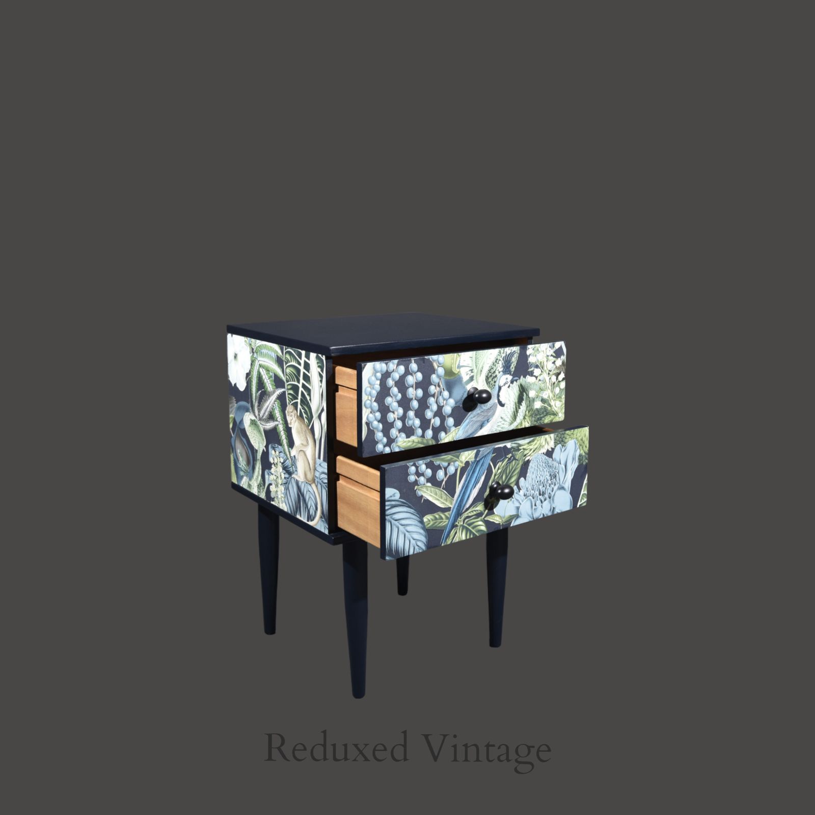 Hand Painted, Designer Wallpaper, Satin Finish, Functional Art,  Bedroom Furniture photo vinterior