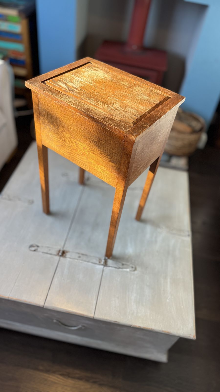 photo for sale 1950s Or 1960s Vintage Sewing Box, 1950s