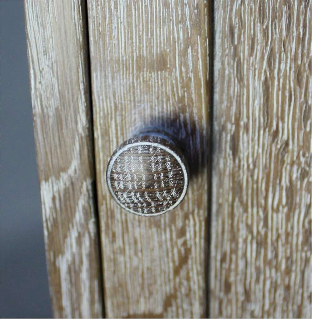 Heals Of London Limed Oak Bedside Cabinet C1930's photo for sale