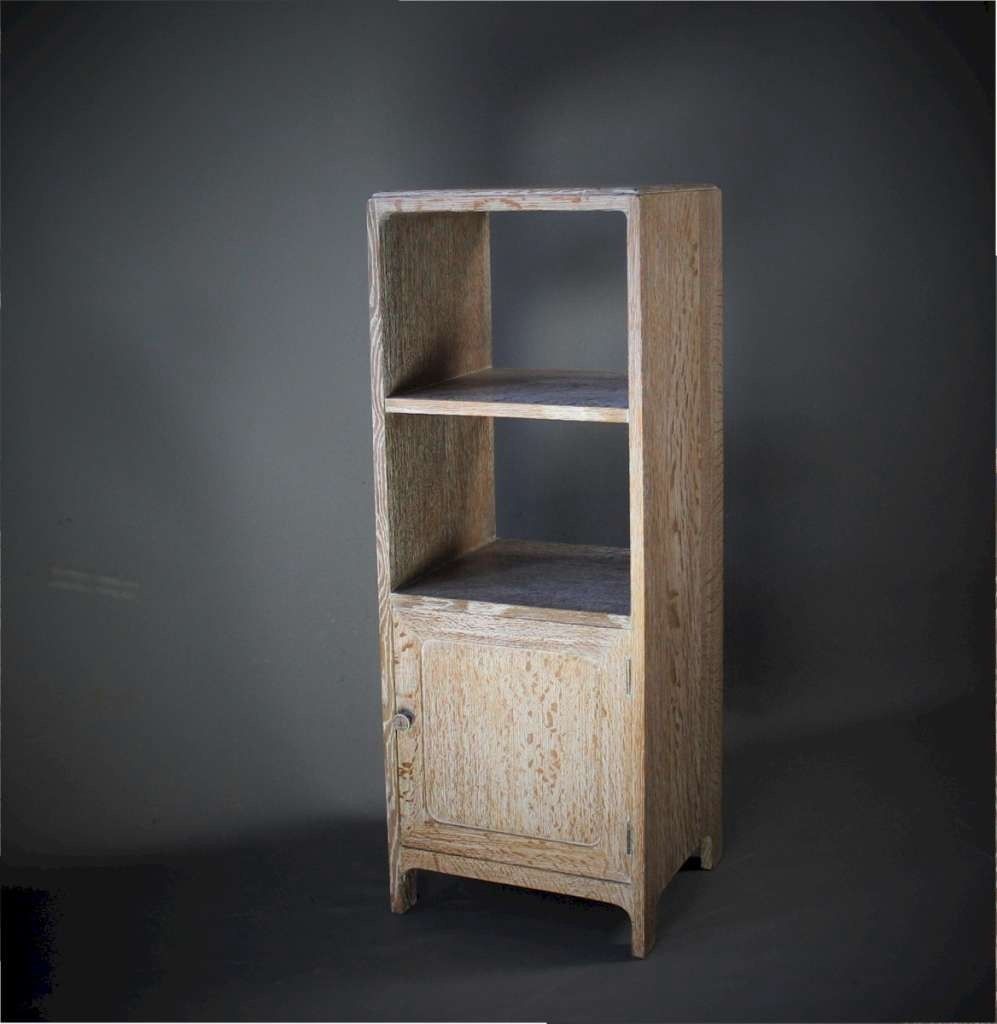 Heals Of London Limed Oak Bedside Cabinet C1930's photo 775.0