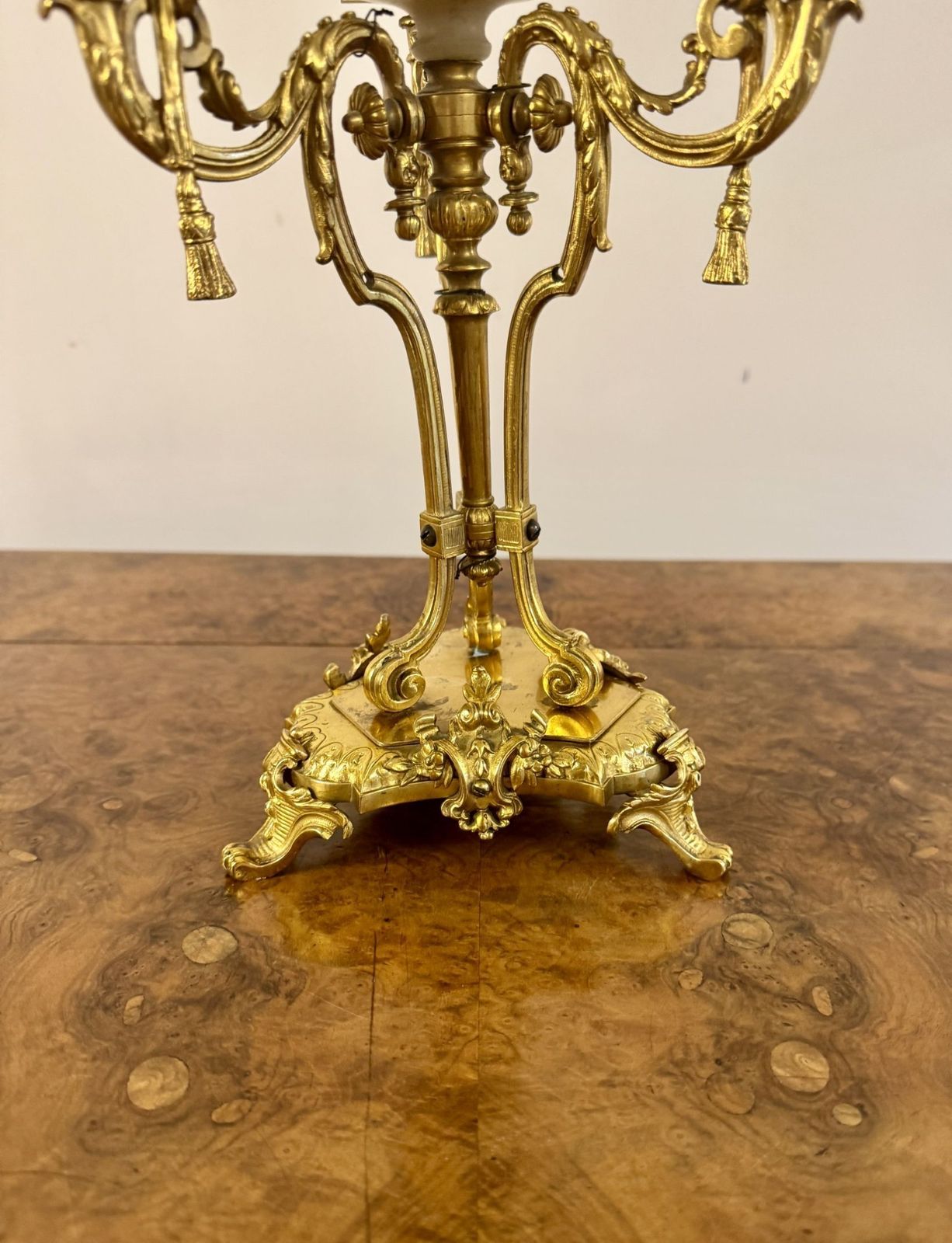 Magnificent Quality Pair Of Antique 19th Century Candelabras photo for sale