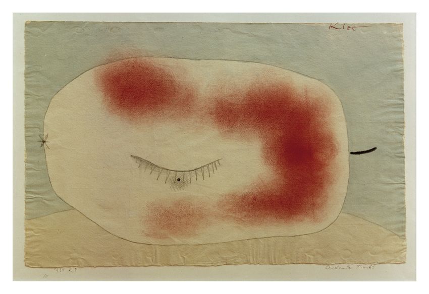 Paul Klee 'Suffering Fruit' Archival Pigment Print Unframed