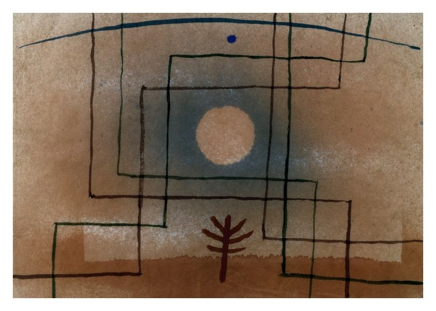 Paul Klee 'Plant According To Rules' Archival Pigment Print Unframed