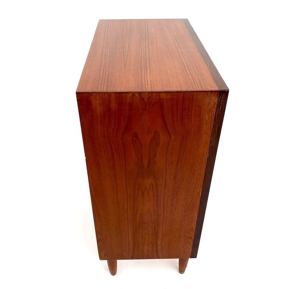 Danish Large Teak Chest Of Drawers Tallboy Mid Century 1960s photo 1200.0