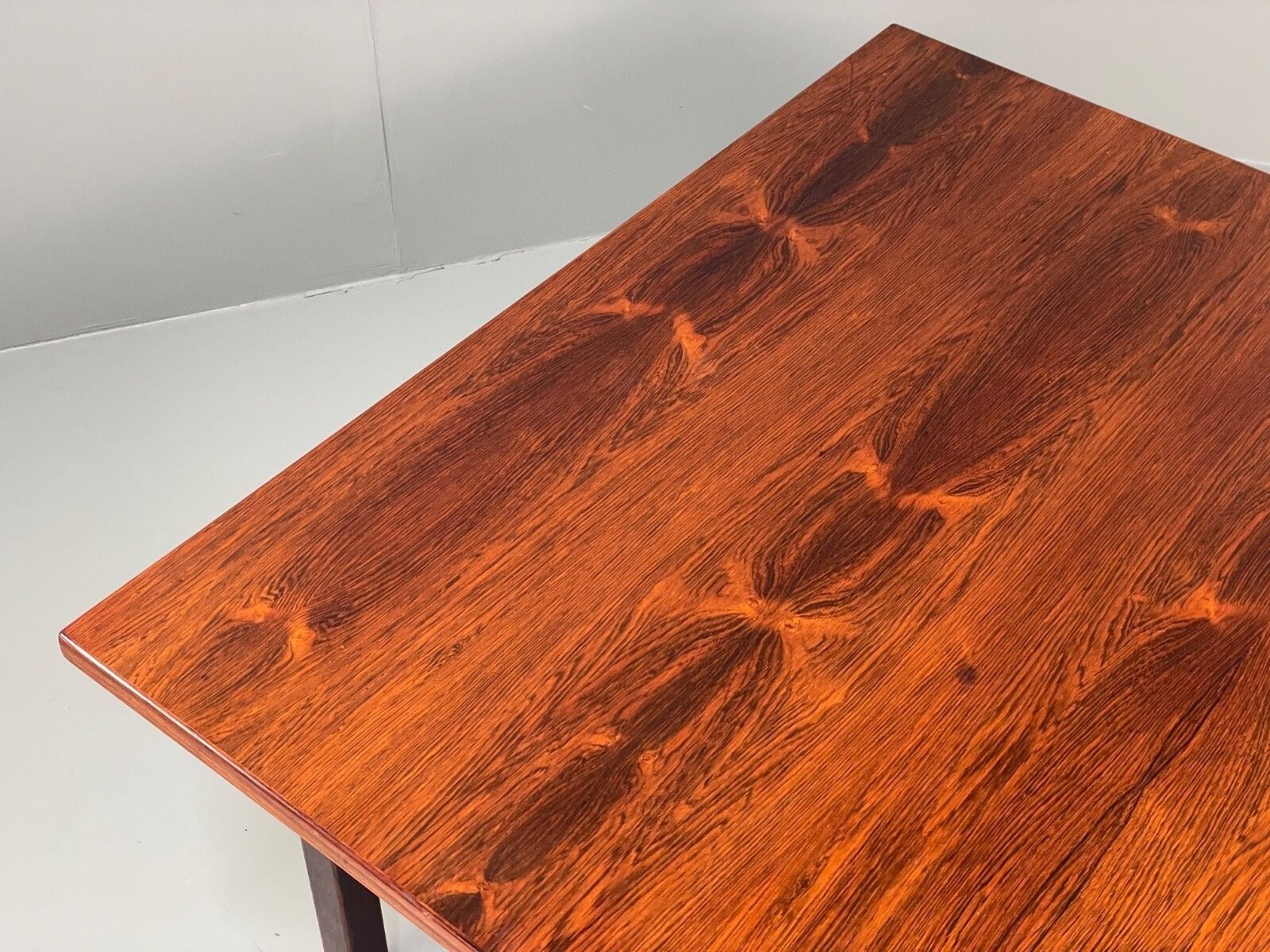 Vintage Square Coffee Table 1960s Swedish Mid Century Removable Leg photo vinterior