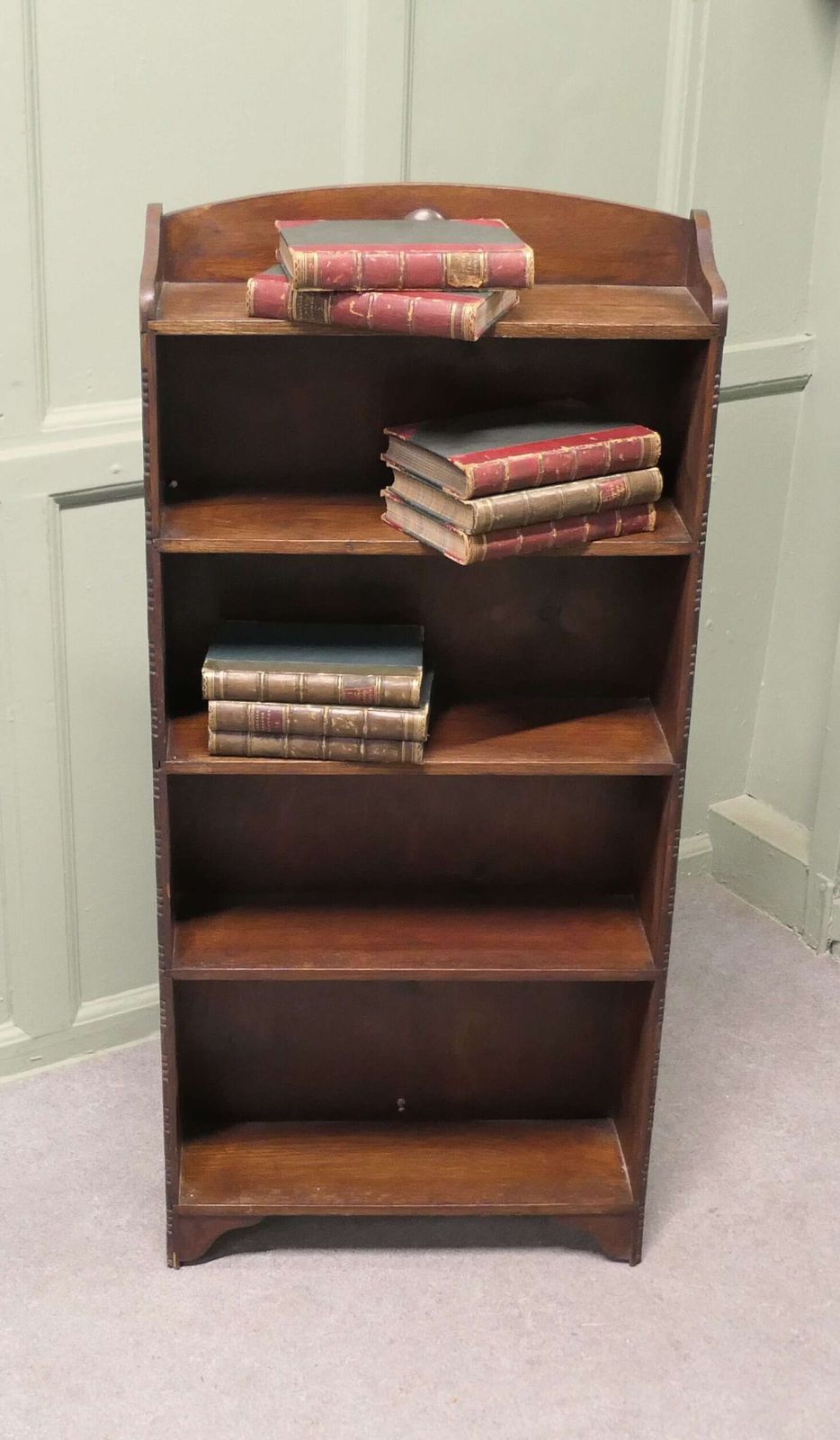 Art Deco Book Case With Mouldings To The Front photo for sale