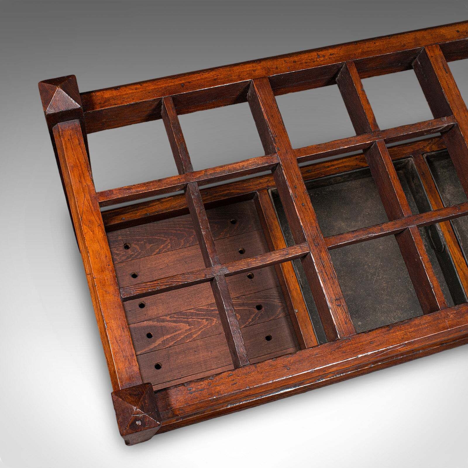 photo furniture Antique Country House Umbrella Stand, English, 24 Division, Hall Rack, Victorian