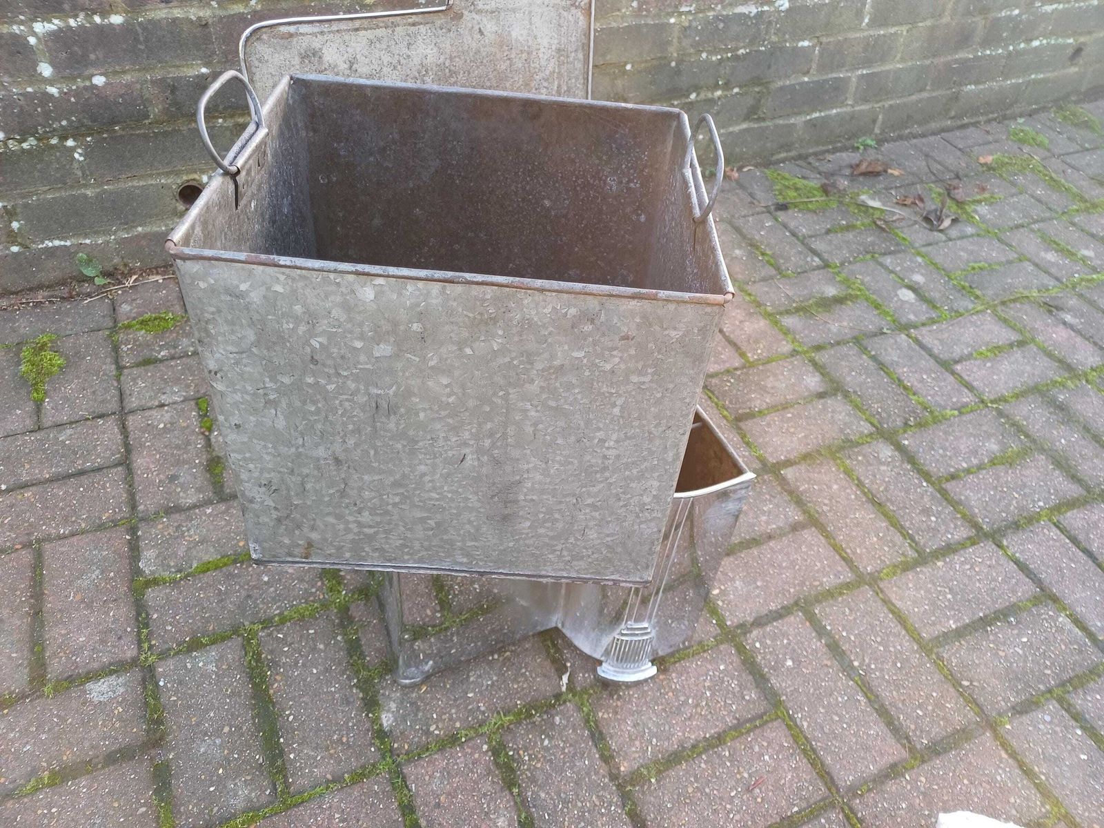 Classic Retro Art Deco 1930s Chrome Coal Box Fire Side Storage Vintage Fireplace Interior Statement Piece With Inside Liner photo furniture