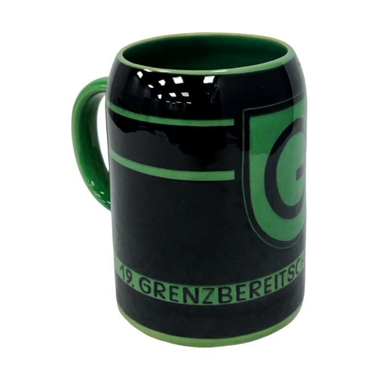Ceramic Tankard Hedwig Bollhagen 19. Grenzbereitschaft Pirna Germany (Gdr), 1960s photo for sale
