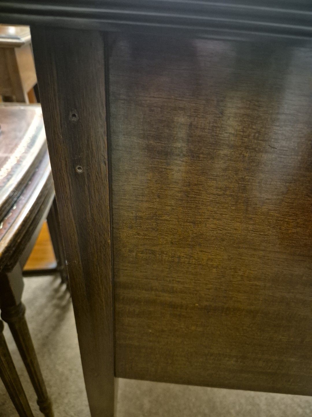 photo buy Edwardian Mahogany Sideboard With Double Door Cupboard By Waring & Glllow
