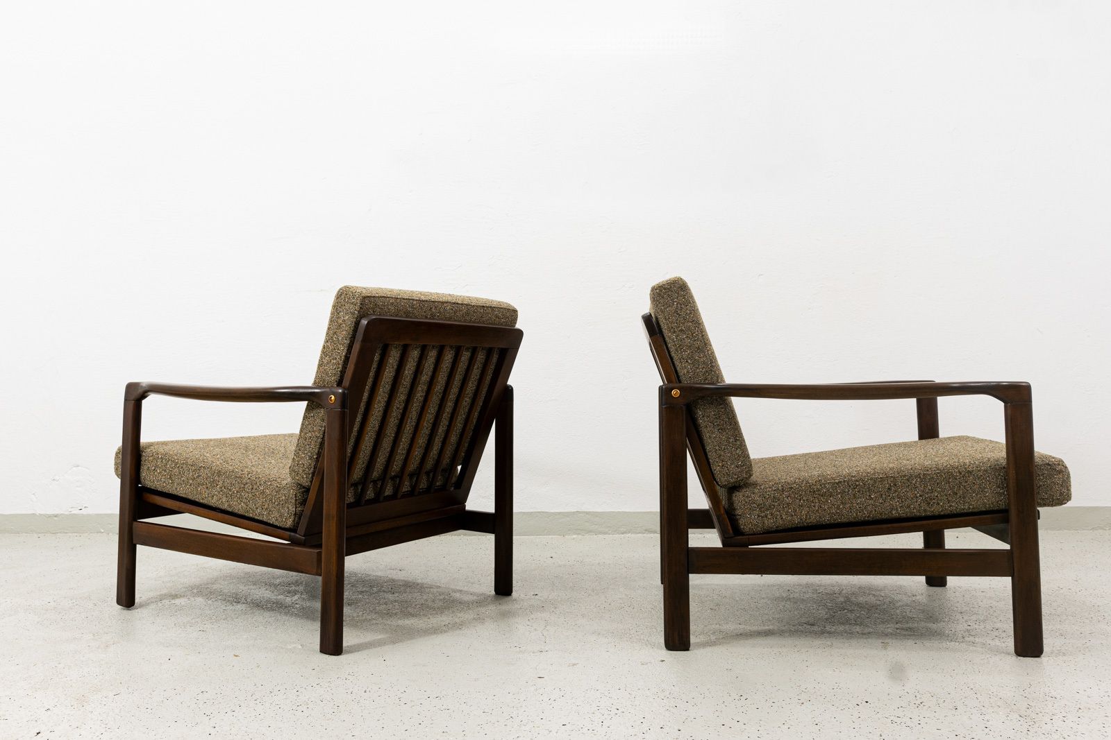 Mid Century Armchairs By Zenon Bączyk, 1960's, Set Of 2 photo 1300.0