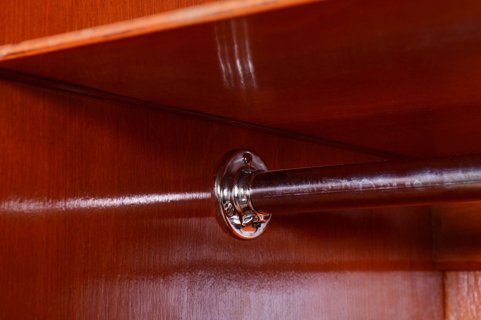3150.0 Restored Bauhaus Wardrobe, By Vichr A Spol., Chrome, Steel, Oak, Czech, 1930s photo