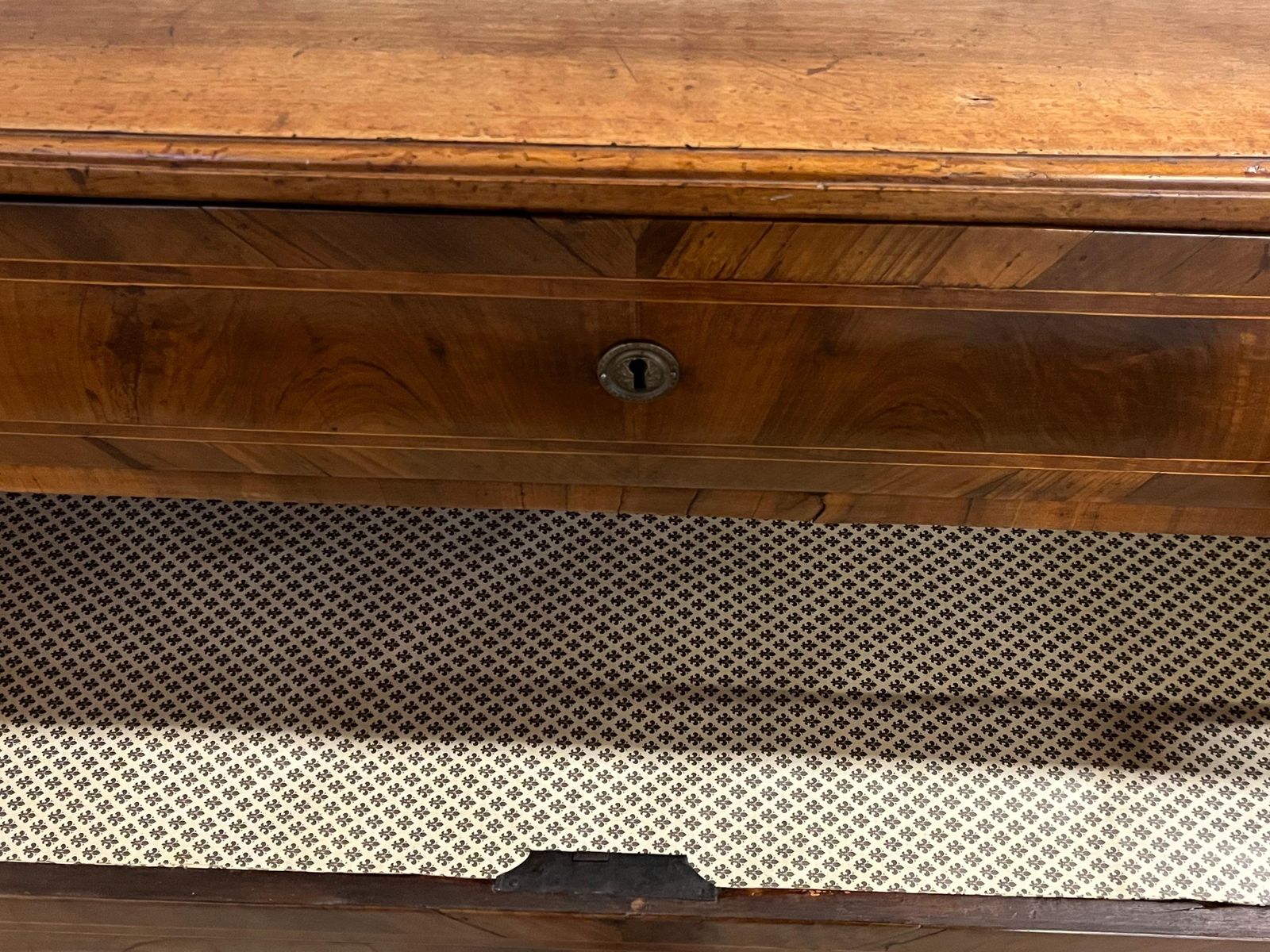 photo for sale 18th Century Italian Walnut Neoclassical Commode / Chest Of Drawers / Dresser