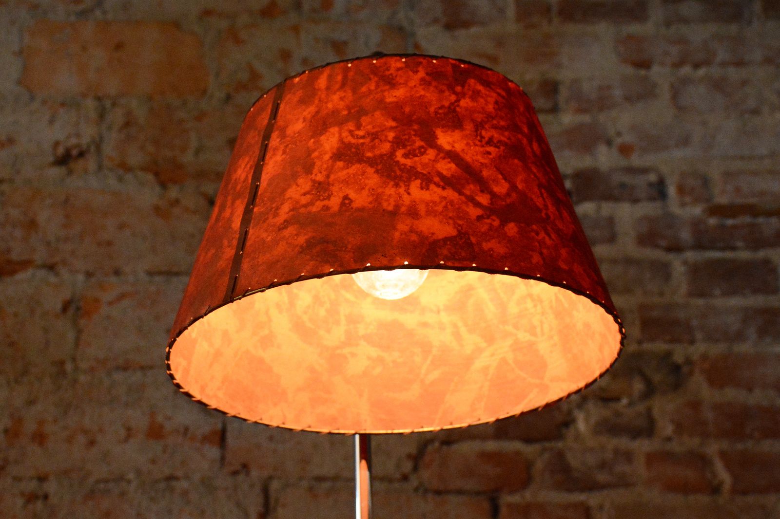Lighting Restored Bauhaus Floor Lamp, By Thonet, Chrome, Oak, Chrome, Czech, 1930s photo