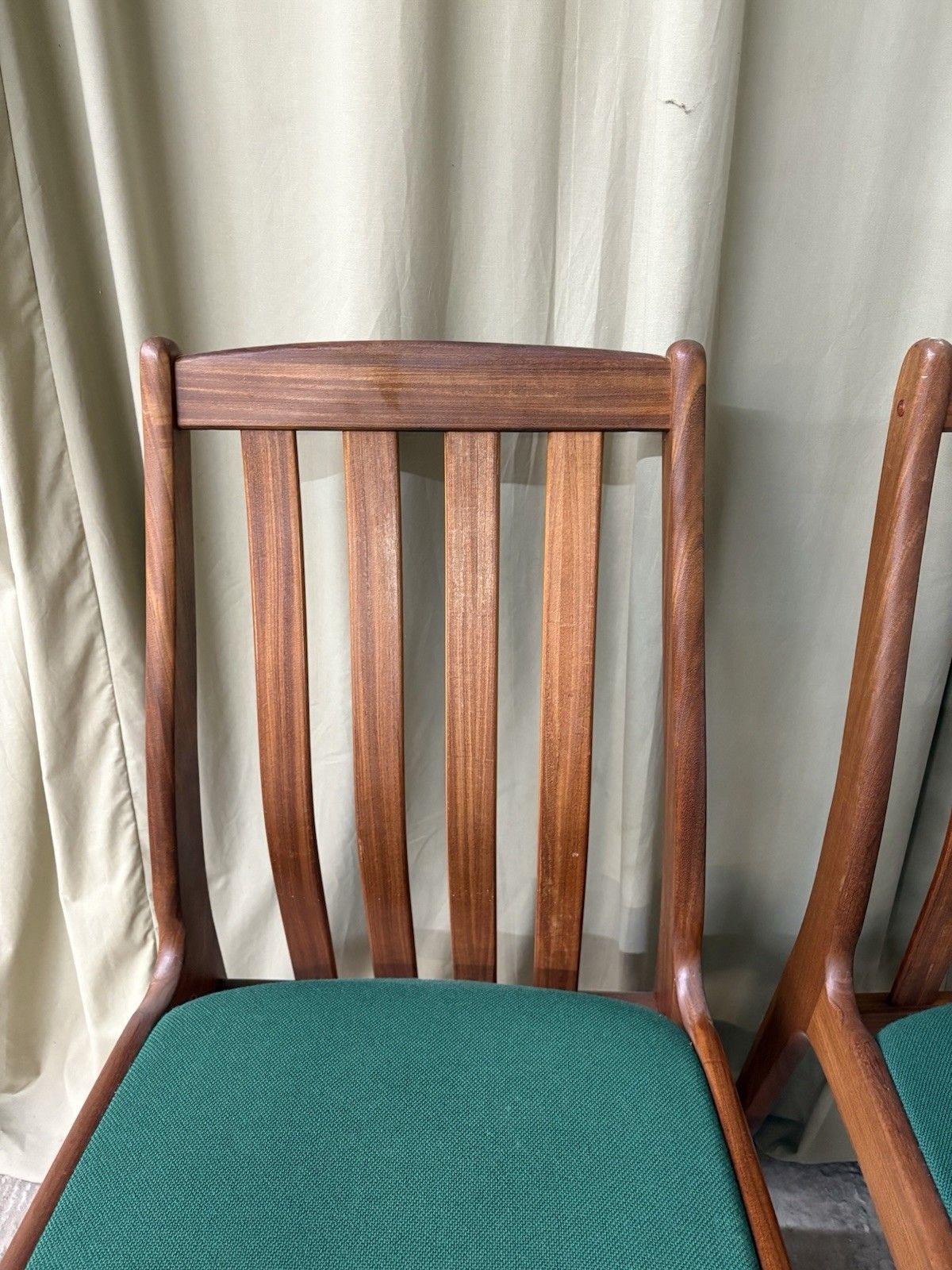 Vtg Mid Century 4 Schonning & Elgaard Danish Dining Chairs Retro Scandi R1005 photo vintage