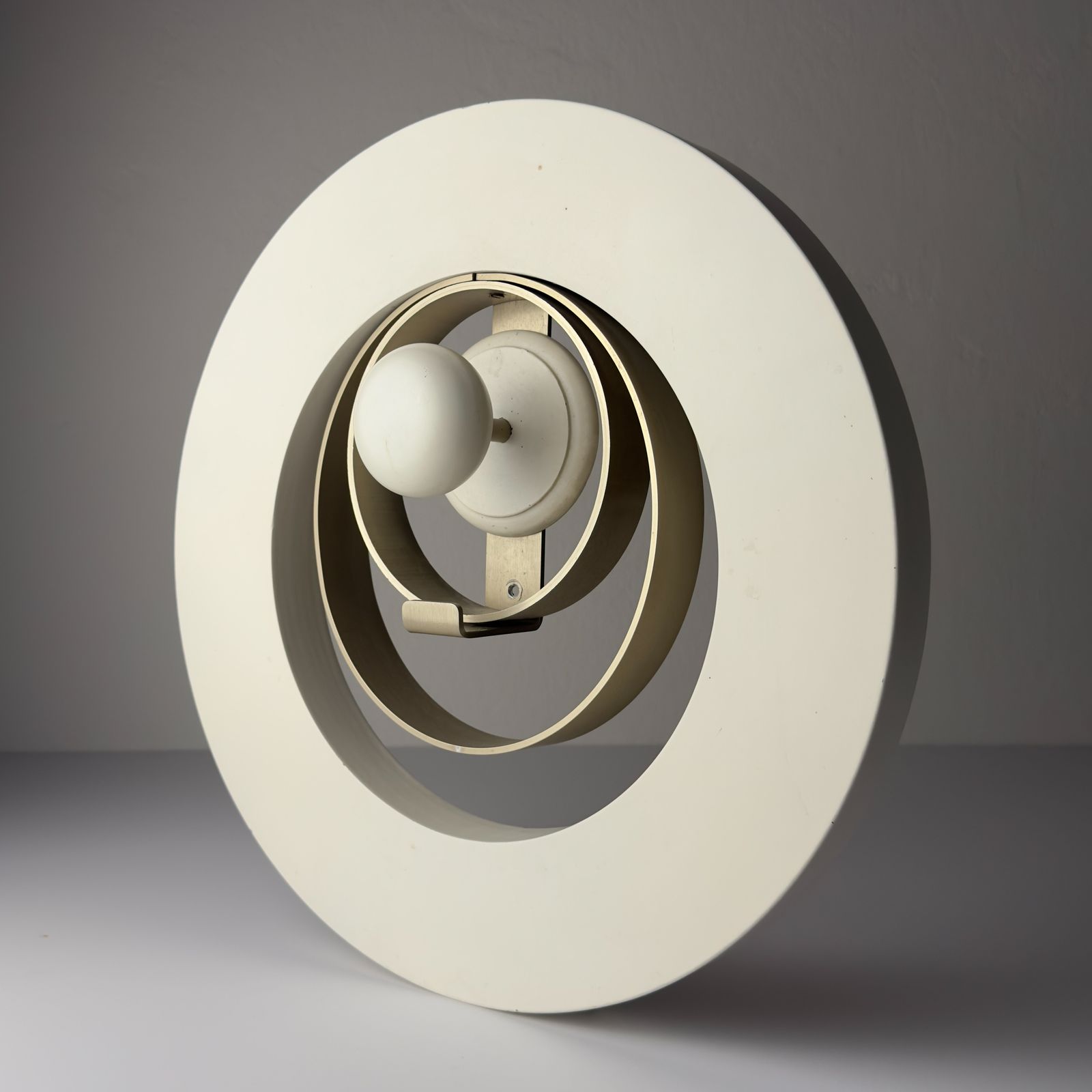1 Of 2 Mid Century Wall Hanger Space Age, Italy, 1970s photo buy