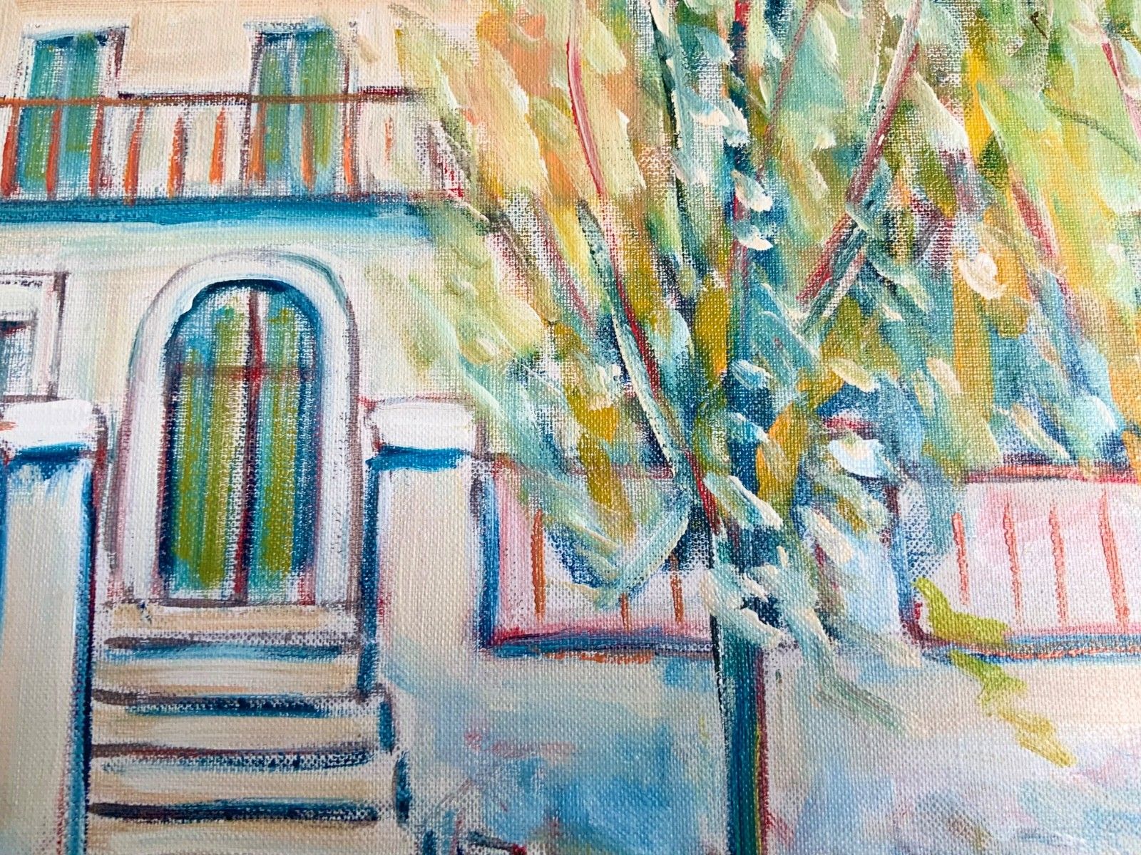 photo buy Original Swedish Oil On Canvas, Italy By Gunnar I. Erixon
