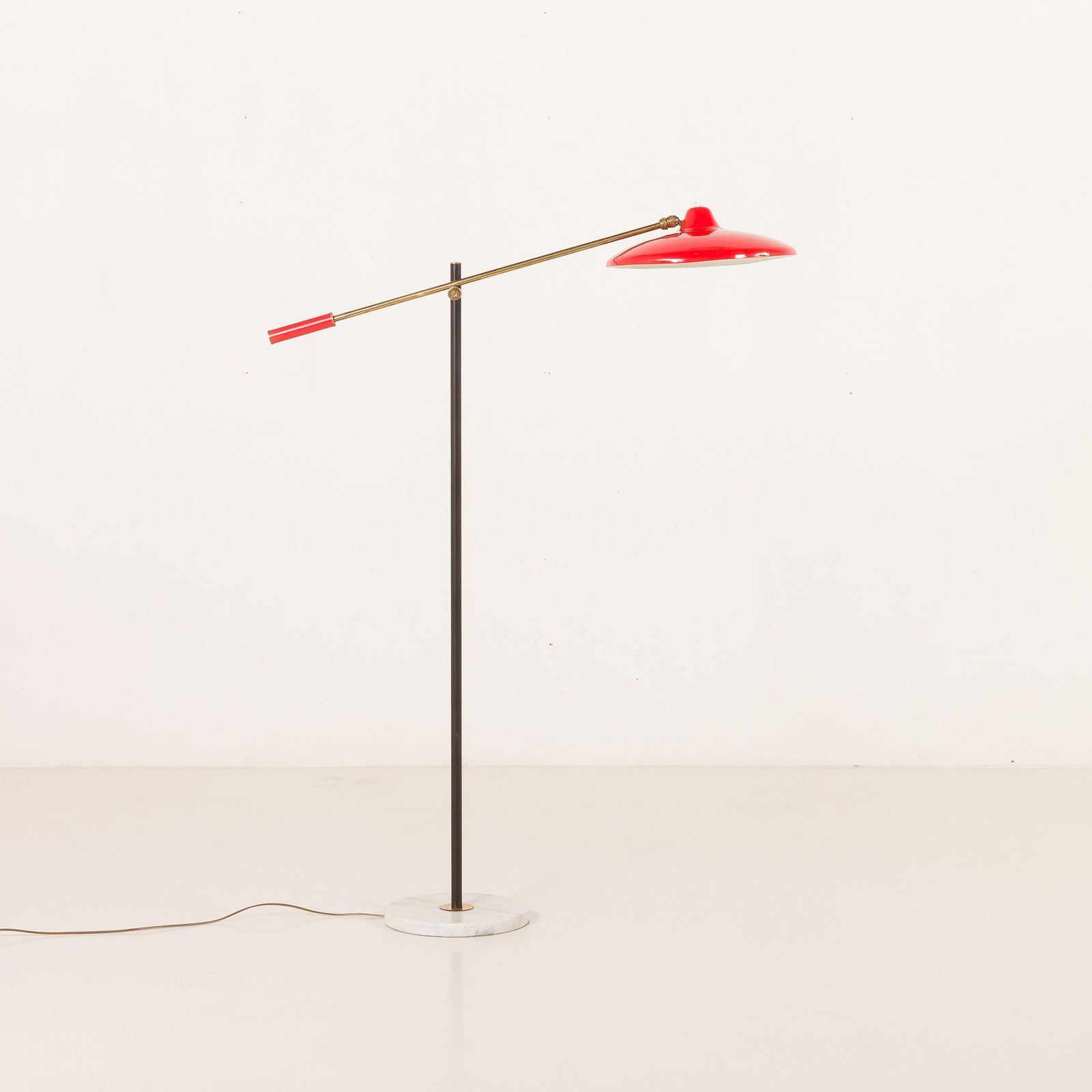 Mid Century Floor Lamp In The Style Of Arredoluce, Italy 1960s photo for sale