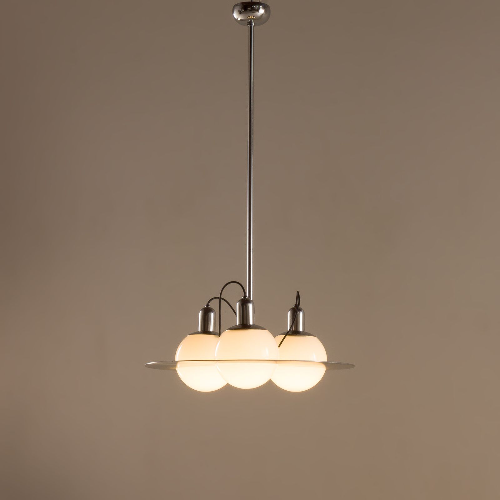 Space Age Extra Large Italian Chandelier, 1970s
