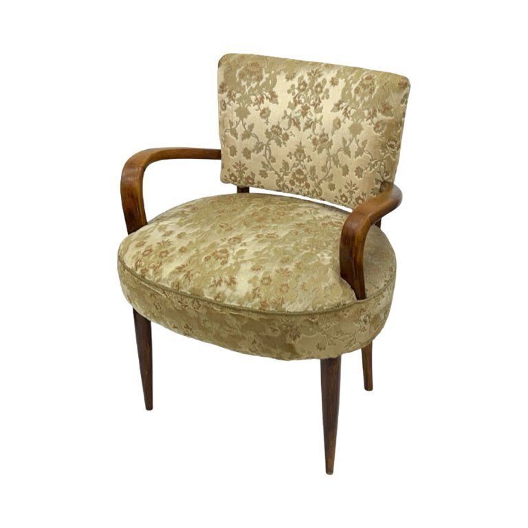 Original Art Déco Armchair – Jules Leleu | France, 1930s photo furniture