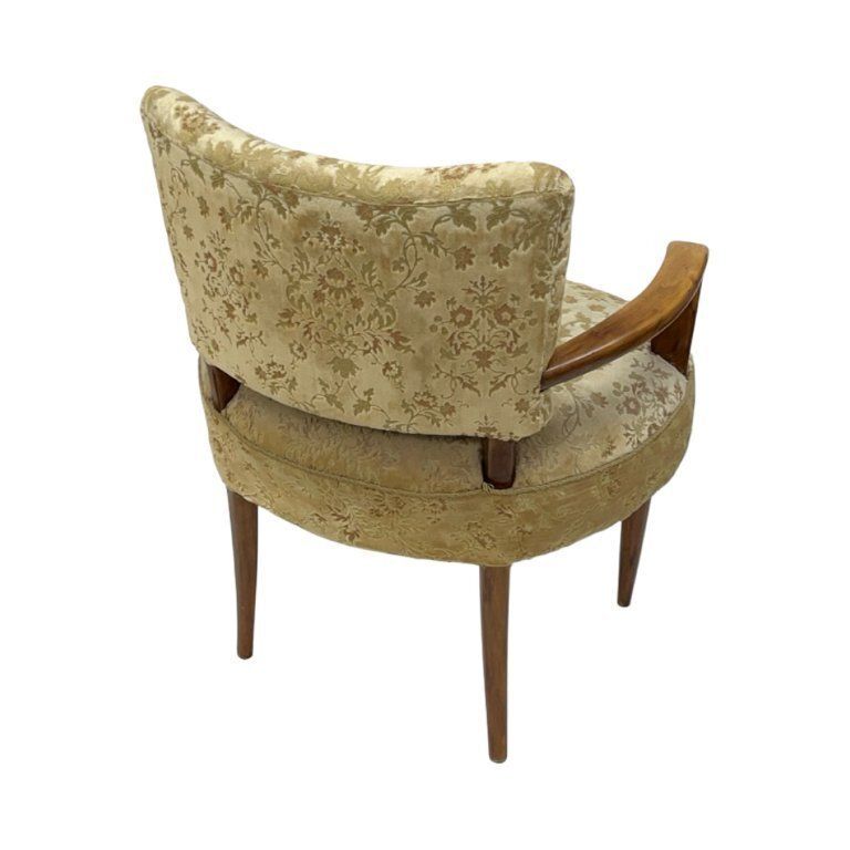 Original Art Déco Armchair – Jules Leleu | France, 1930s photo vinterior