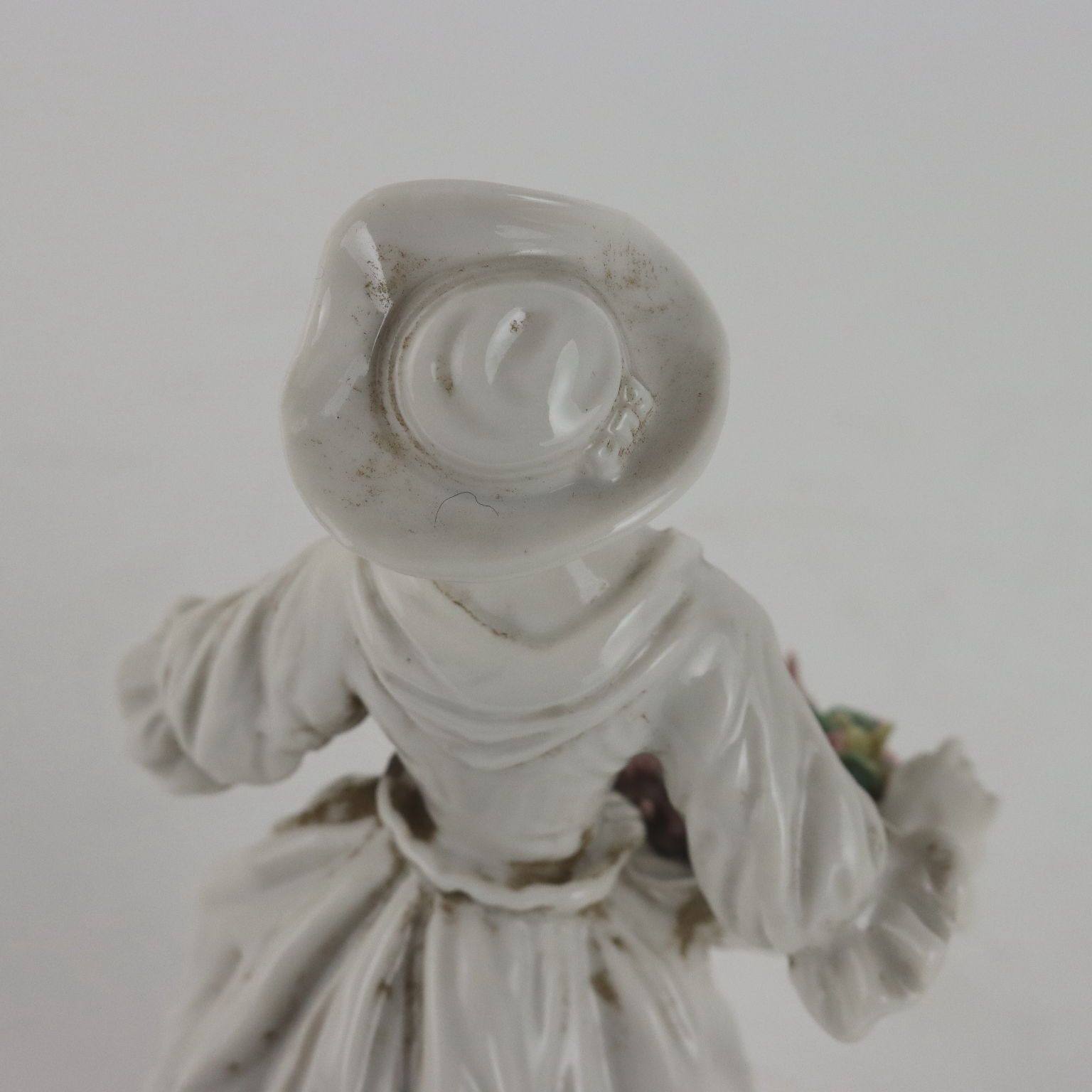 Antique Figurine Rudolstadt Porcelain Germany XX Century photo vinterior