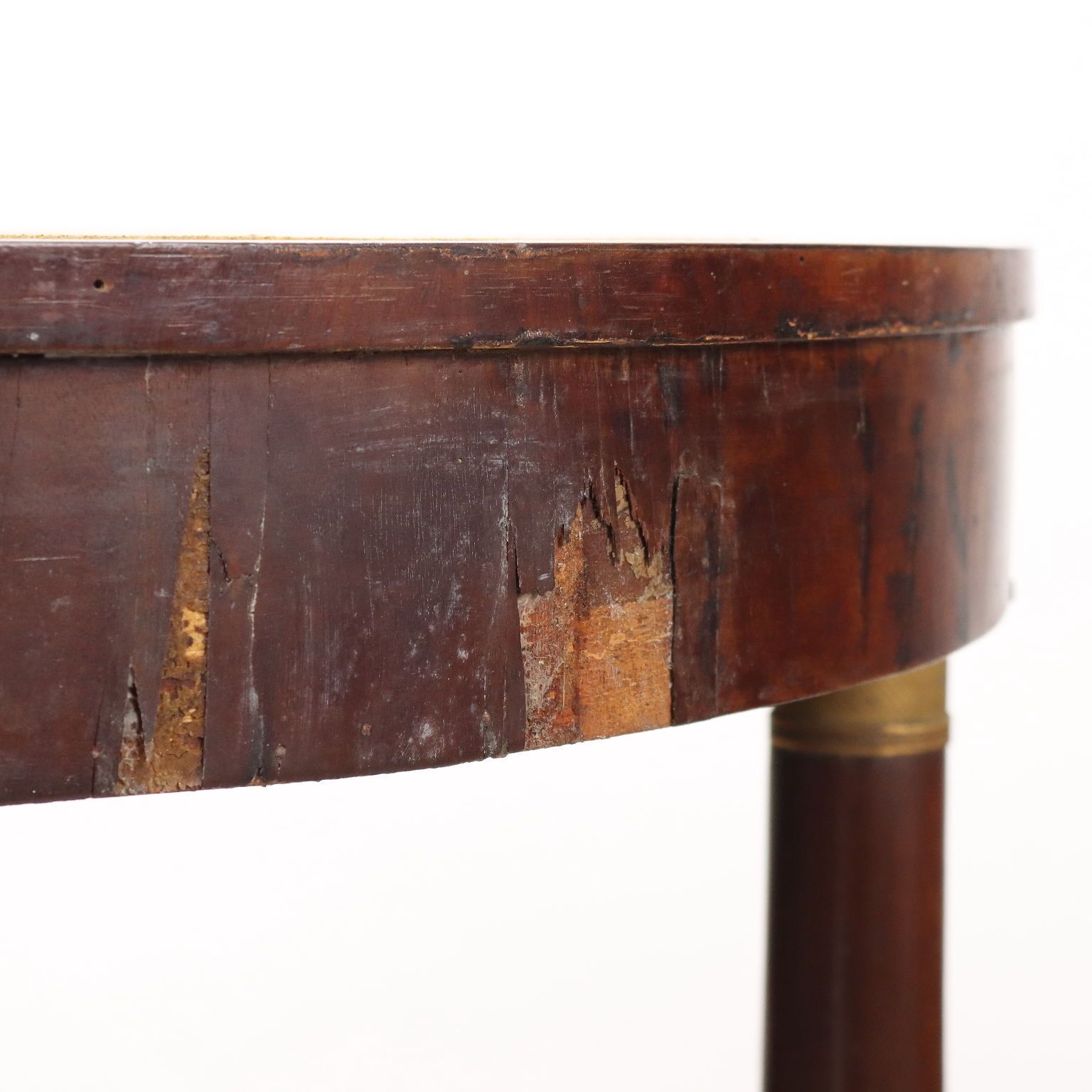 Antique Empire Coffee Table Mahogany Bronze Italy XIX Century photo 1060.0