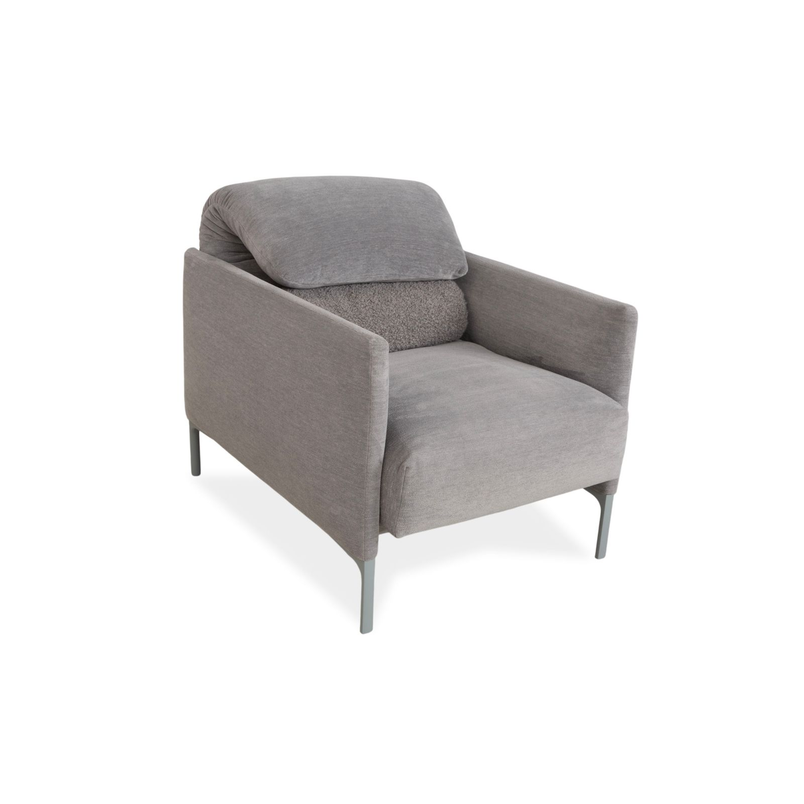 Fauteuil COR Avalanche en tissu gris, fonction manuelle photo for sale