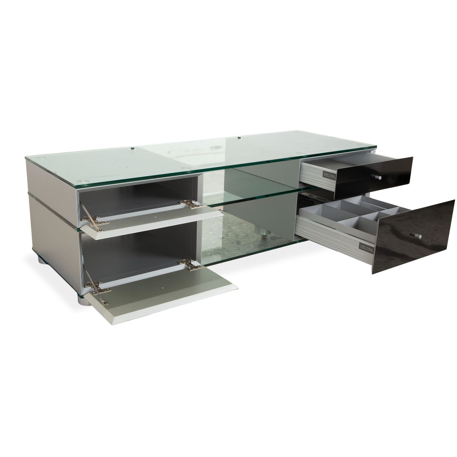 Buffet Spectral CL 1552 en verre noir photo for sale