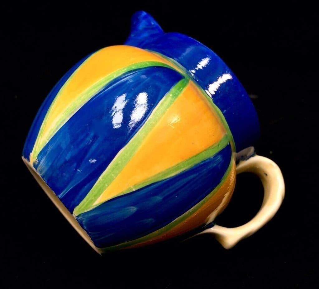 Clarice Cliff Original Jug / Vase Art Deco Pottery / Antique / Bizarre / C1929 photo 420.0