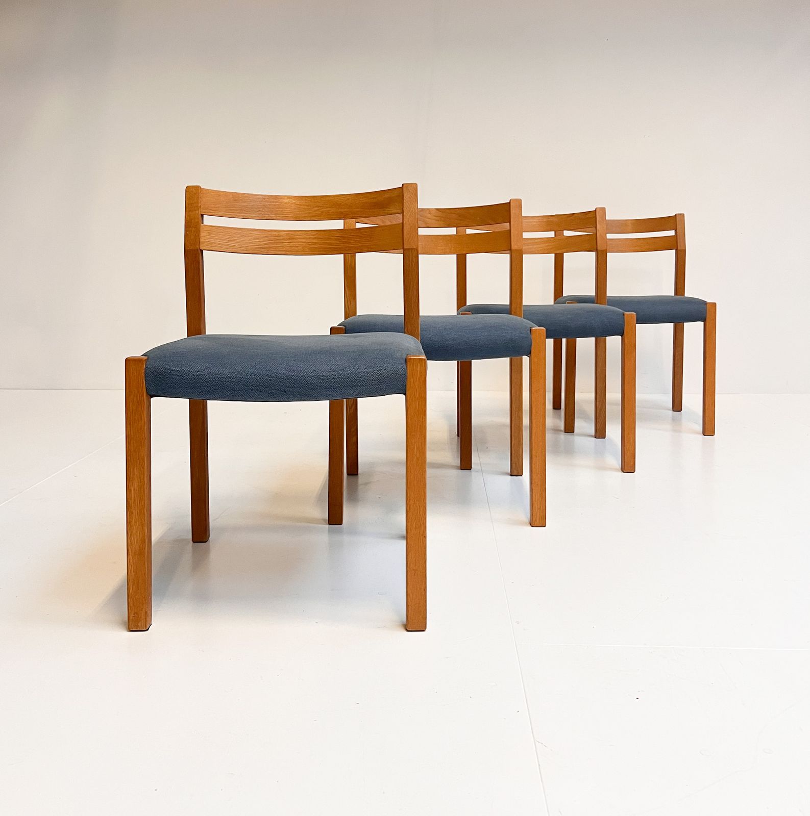 Set Of 4 Niels Otto Moller Chairs Model 84, 1960’s