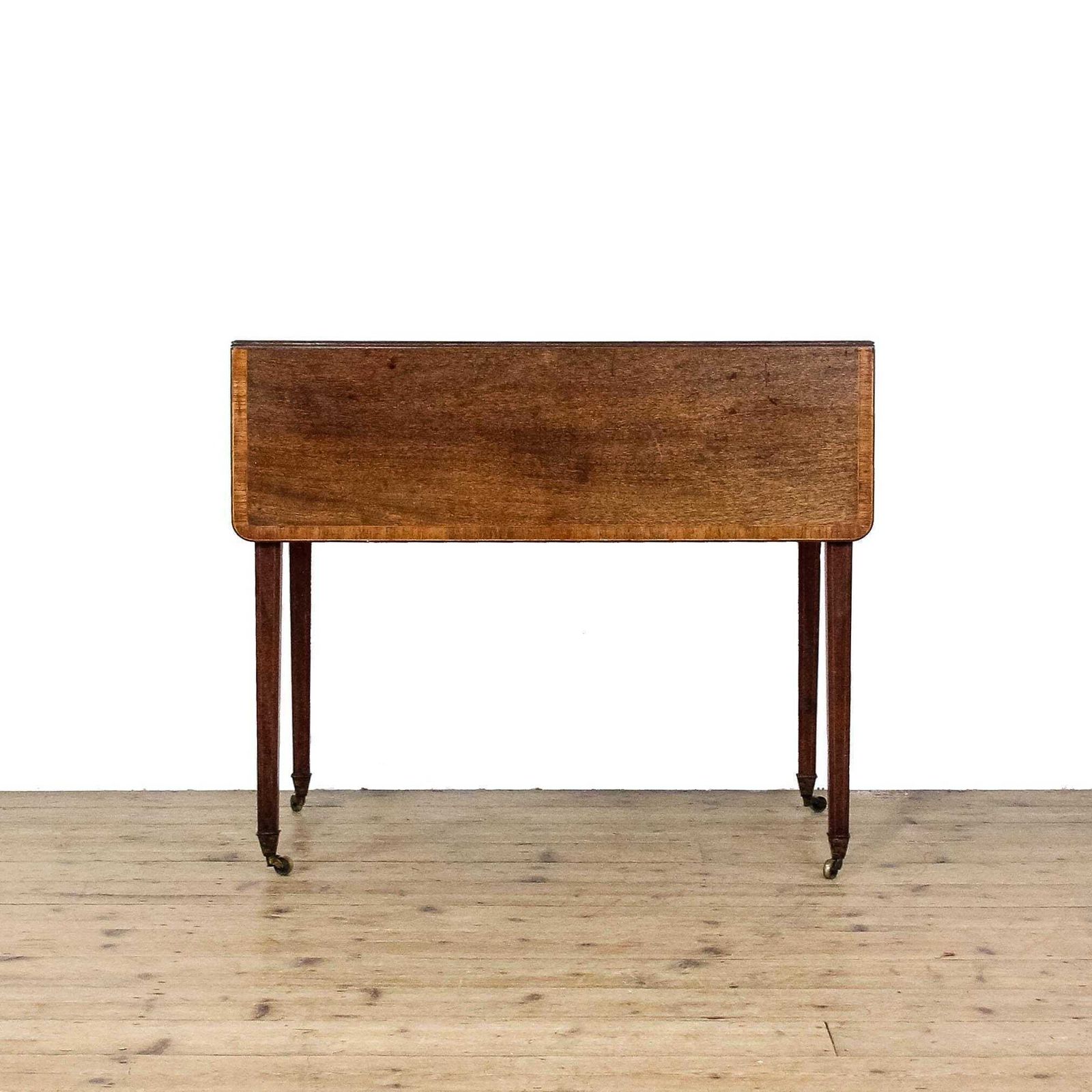 Antique Mahogany George III Pembroke Dining Table | Drop Leaf Table | Victorian Table | Antique Furniture | Table | Antique photo 495.0