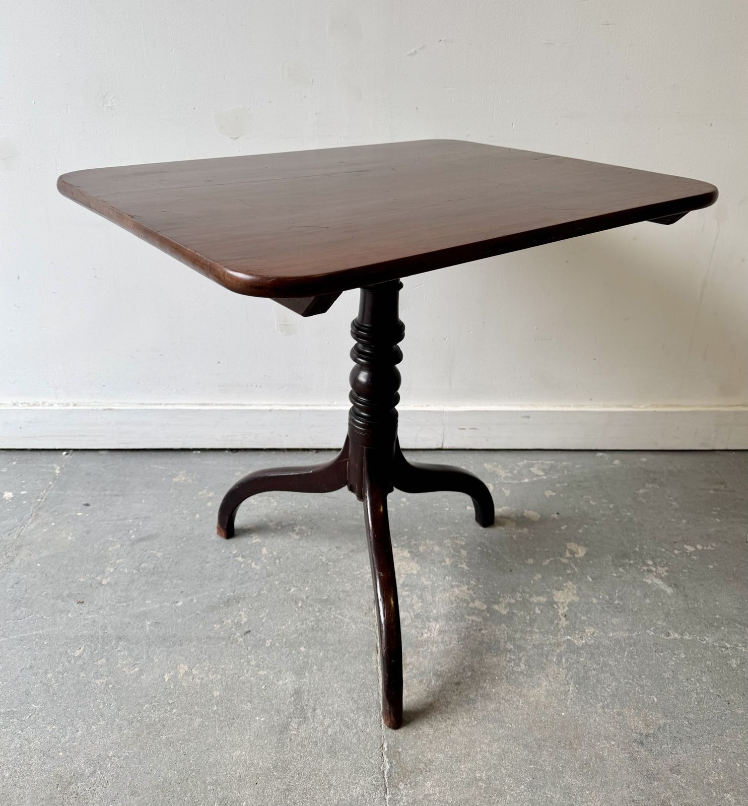 Georgian Mahogany Tilt Top Table photo Furniture
