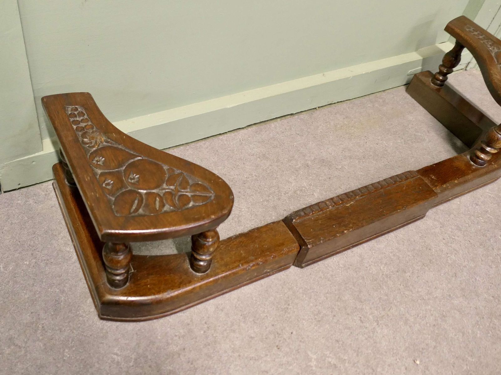Arts And Crafts Carved Club Fender, Adjustable photo 840.0