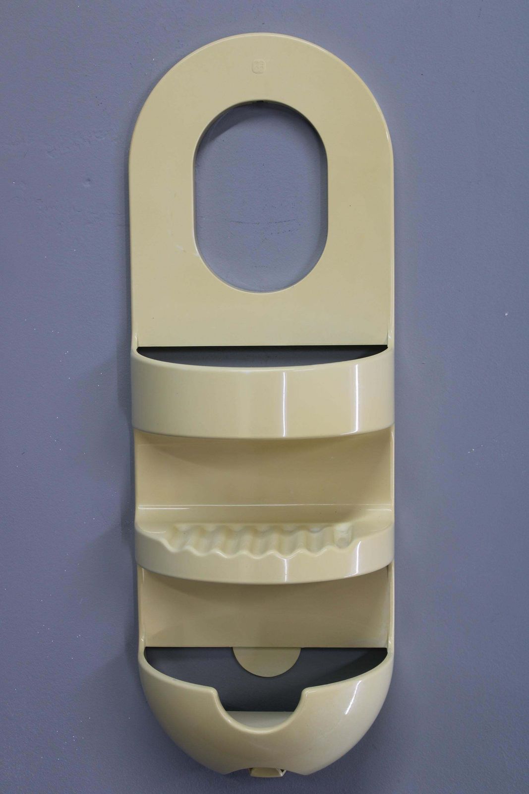 Mid Century Guzzini Plastic Bathroom Shelf, Italy, 1970s photo for sale