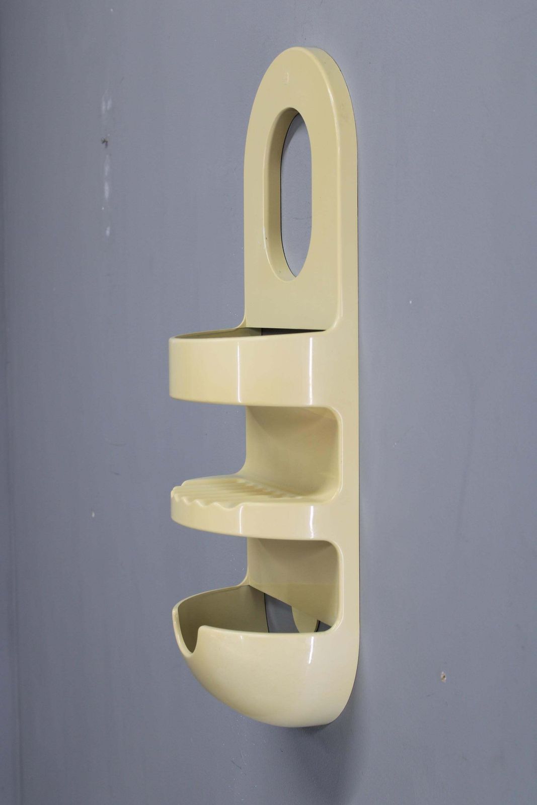 Mid Century Guzzini Plastic Bathroom Shelf, Italy, 1970s photo Furniture