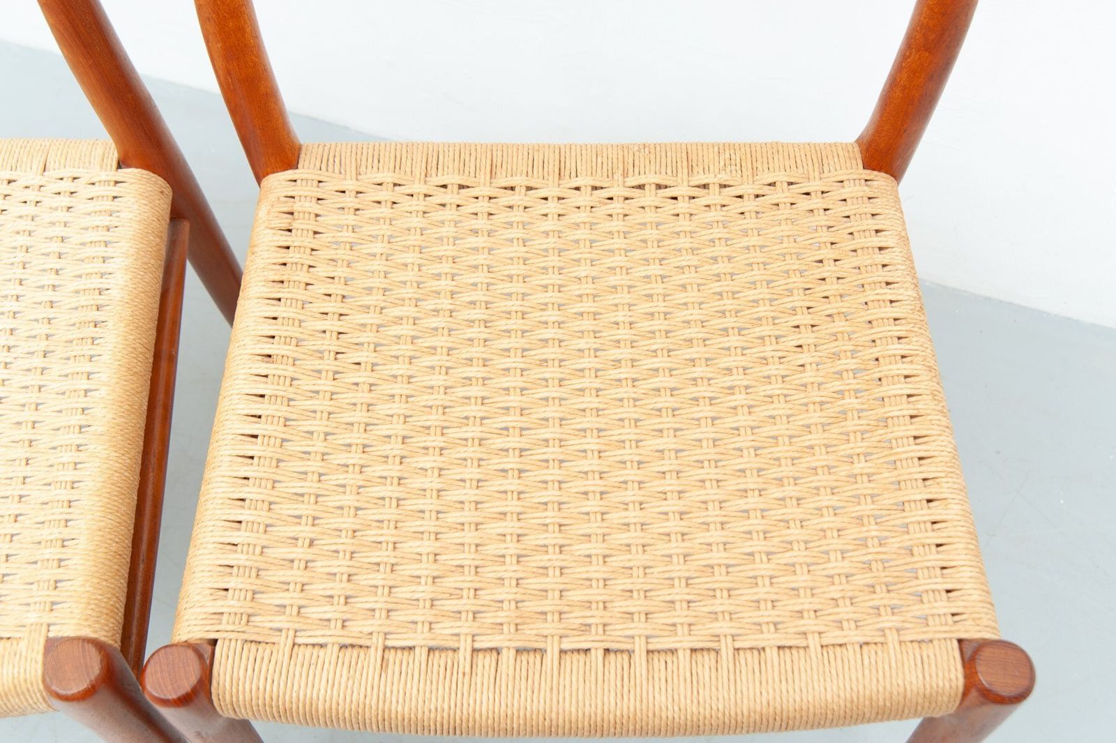 1778.0 Vintage Model 75 Dining Chairs In Teak By Niels Otto Møller For J. L. Møller Møbelfabrik, 1950s, Set Of 4 photo