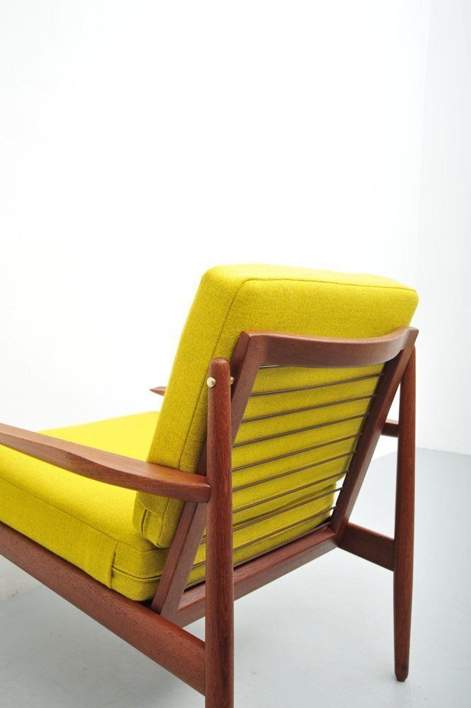 Lounge Chair In Teak By Arne Vodder, 1950s photo Furniture