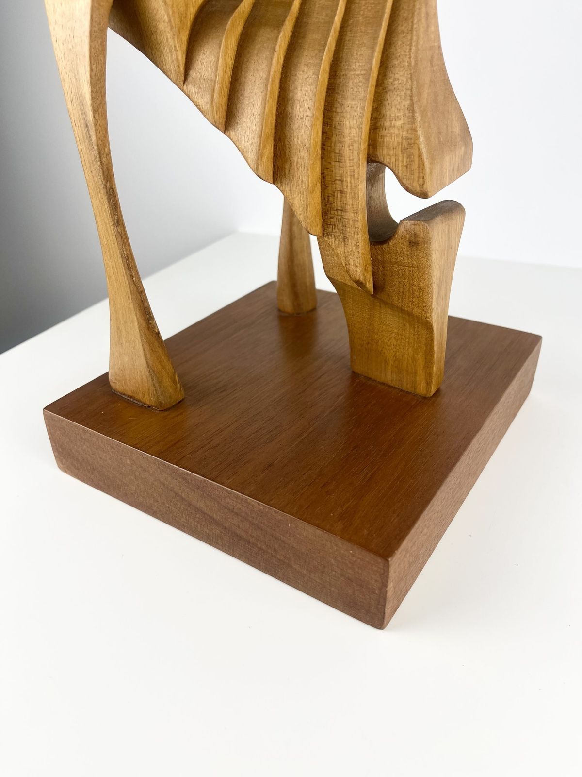 photo furniture Brian Willsher Interlocking Mask Sculpture, Signed & Dated 1999