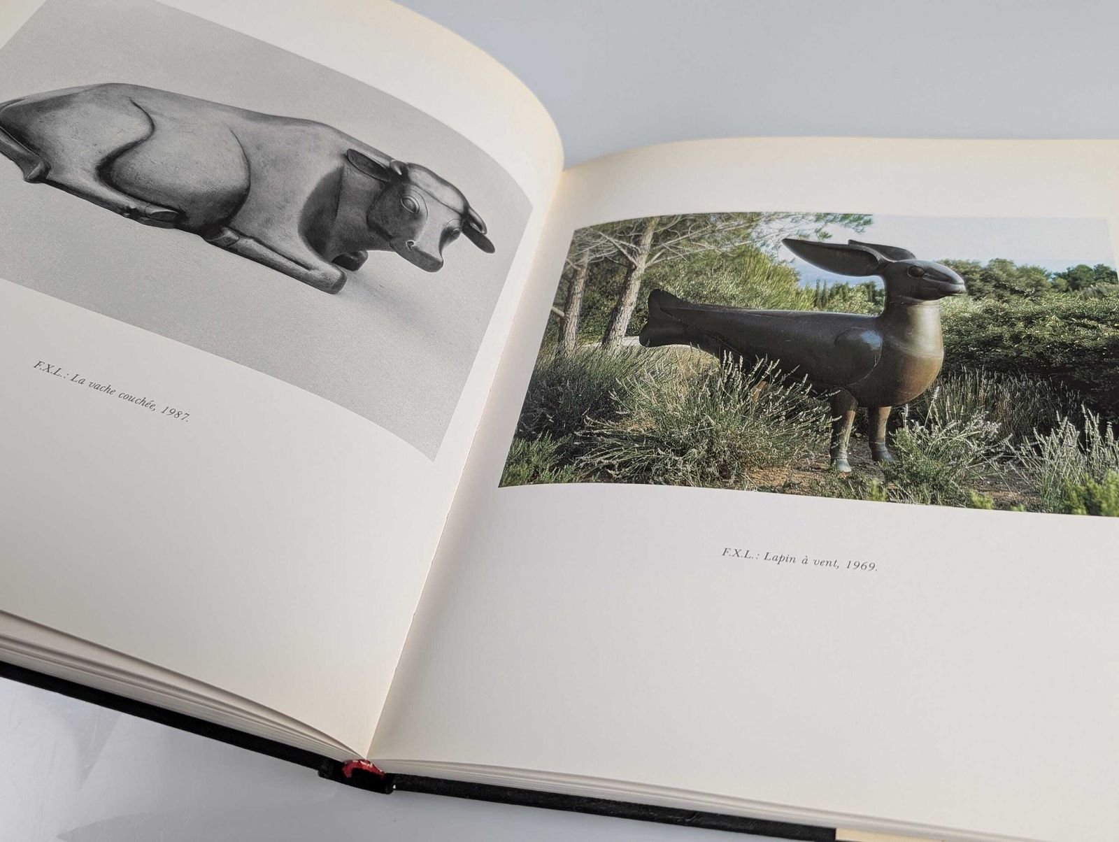 photo vintage Les Lalanne Book Monograph Robert Rosenblum Ed. Skira 1991