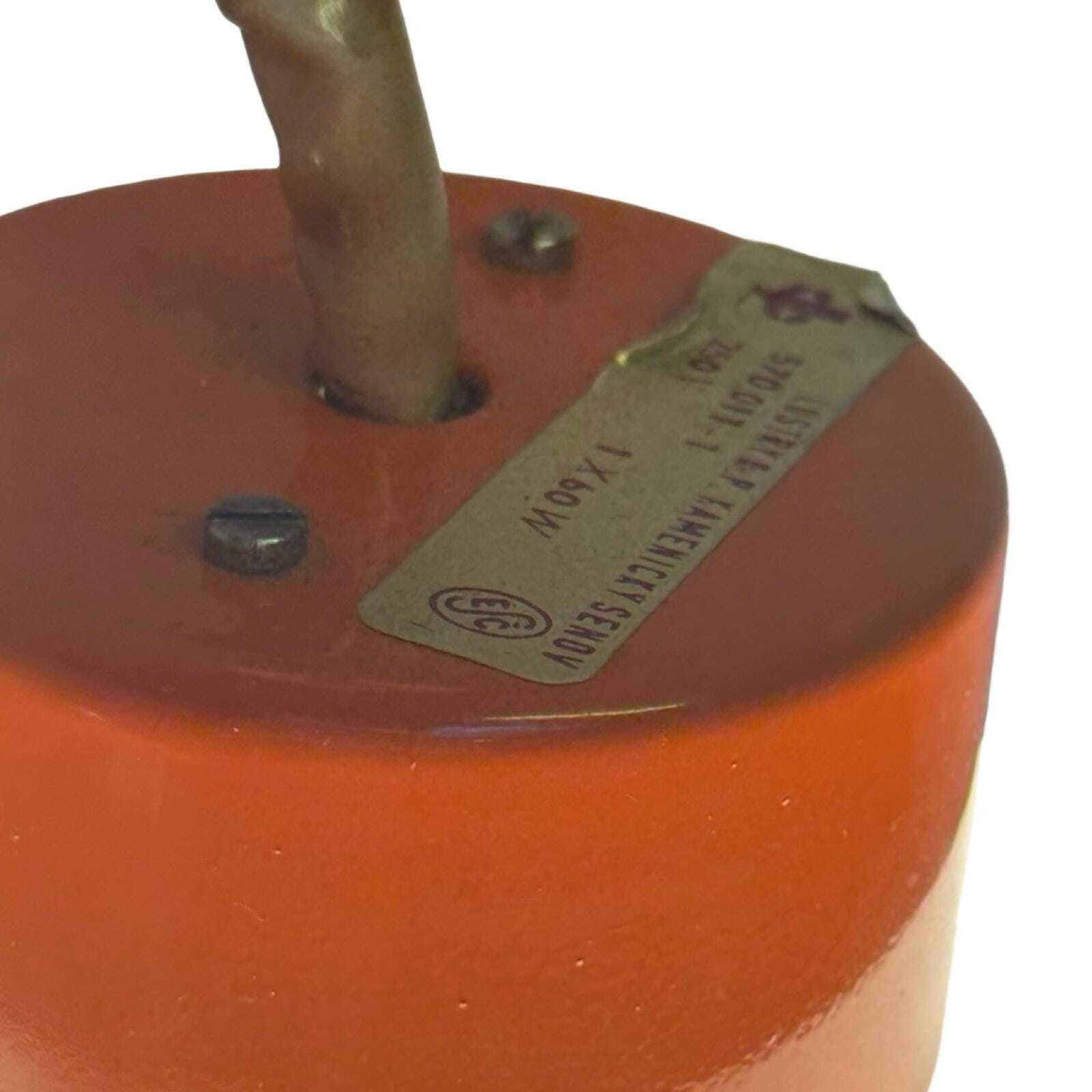 Vintage 50's Mcm Hanging Pendant   Pull Down / Adjustable   Czechoslovakia   Opaline Glass   Kamenický šenov photo vinterior