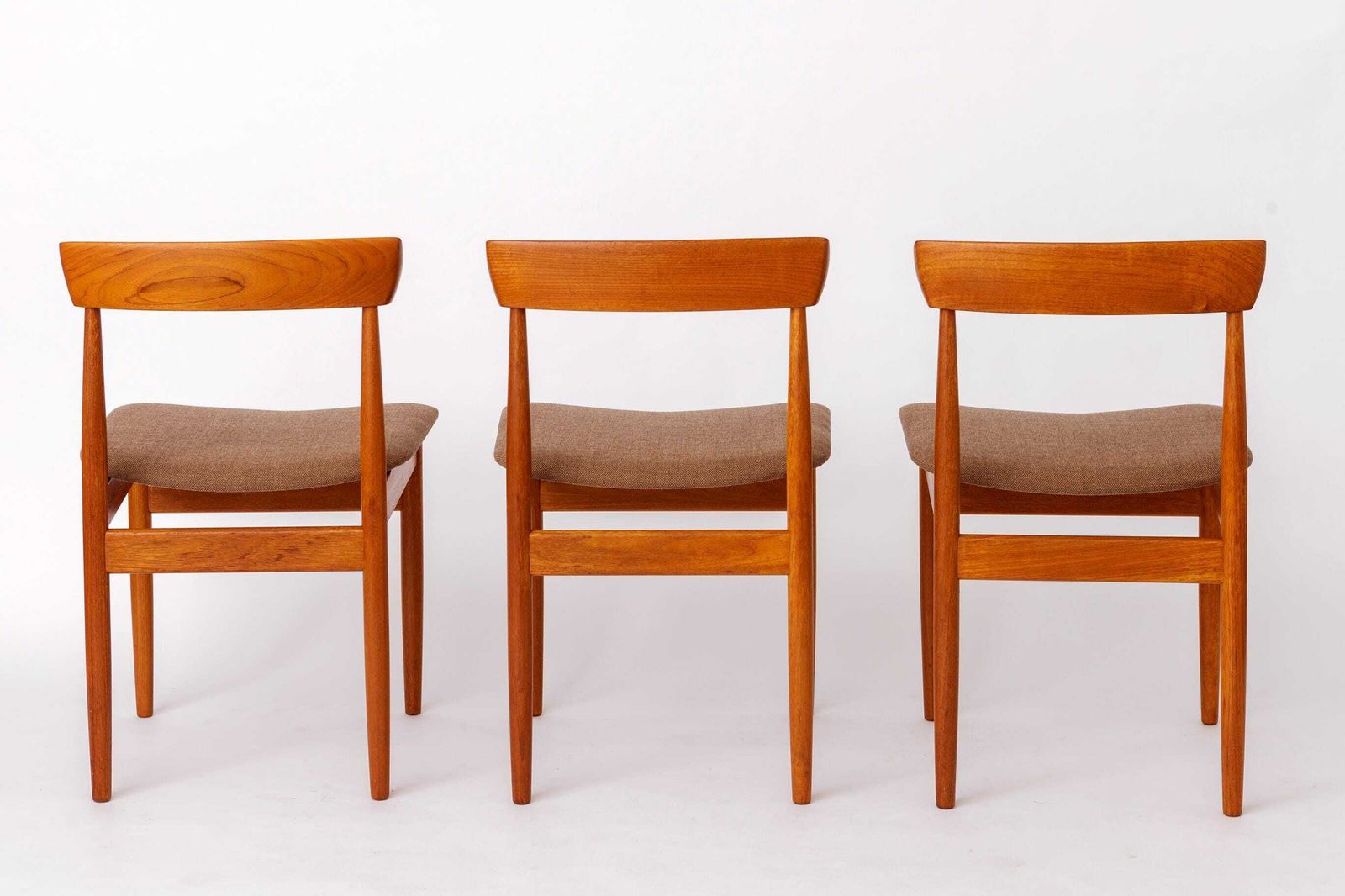 Set Of 3 Vintage Teak Dining Chairs By Farsø Stolefabrik, Danish Mid Century Modern, 1960s photo Furniture