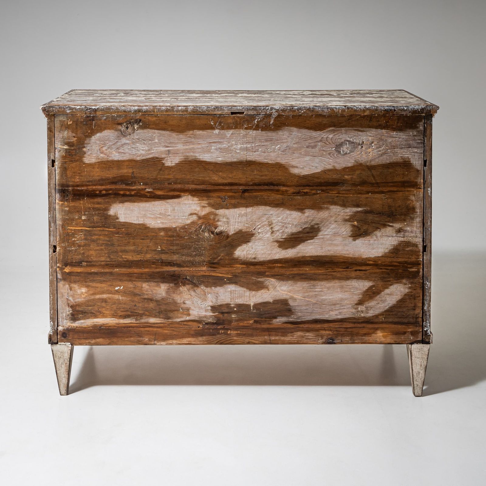 White Painted Biedermeier Chest Of Drawers, Circa 1825 photo 2450.0