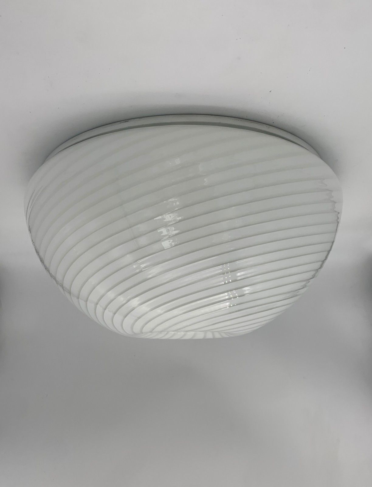 Murano Glass Ceiling Light Attributed To F3 Restored Made In Italy Vintage photo furniture