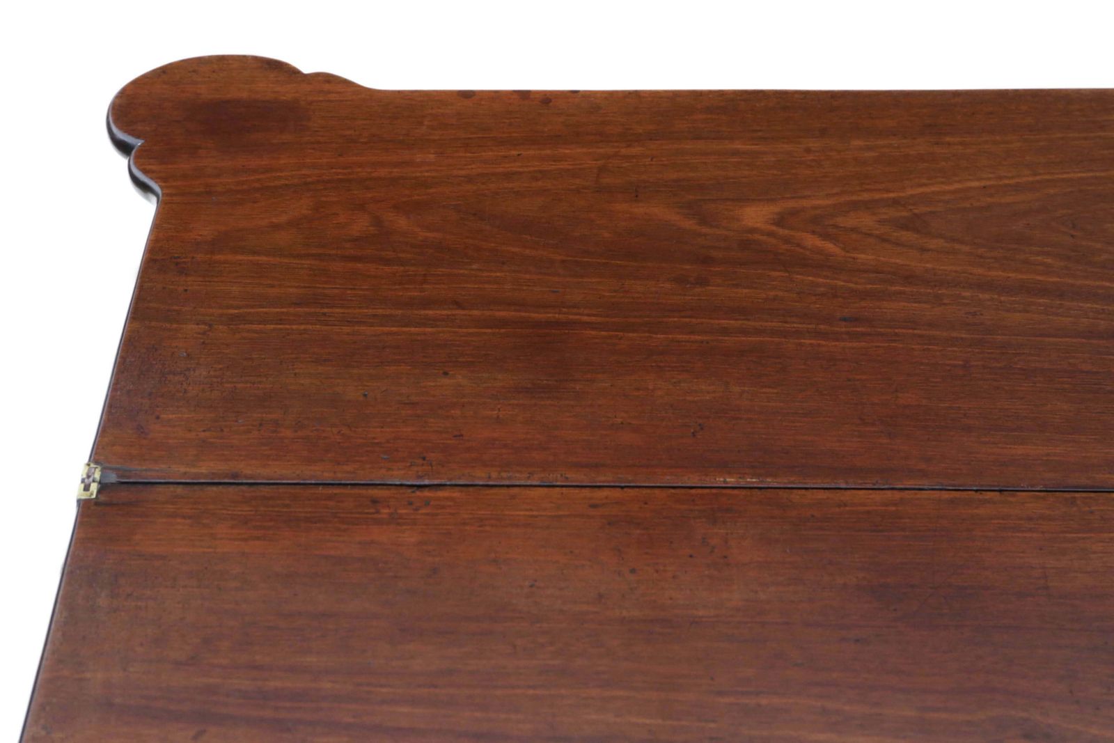 Furniture Antique Georgian George II Mahogany Folding Card Or Tea Table   C1750 Quality Furniture photo