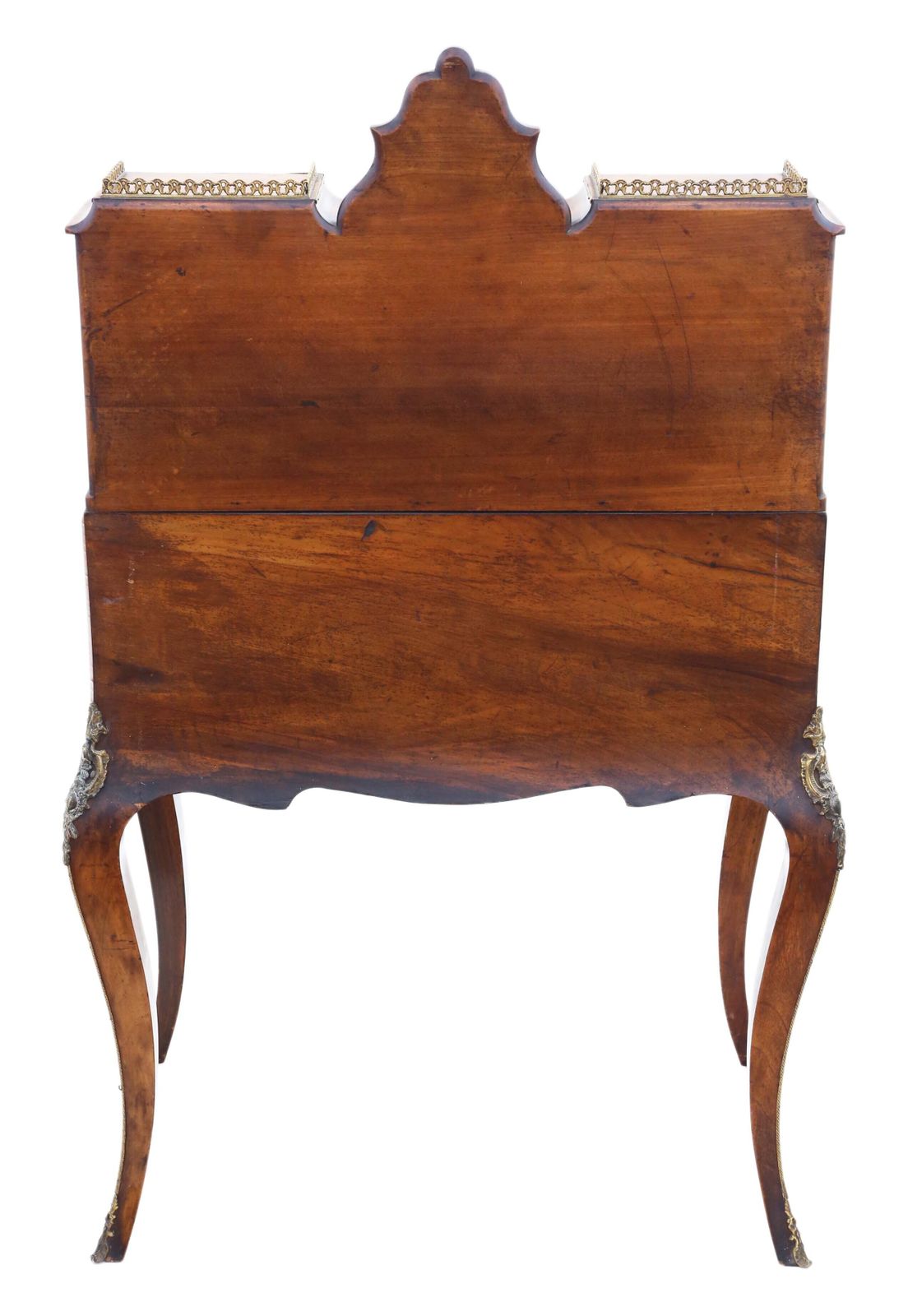 photo furniture Antique 19th Century Inlaid Burr Walnut Bonheur De Jour Bureau Desk   High Quality Writing Table