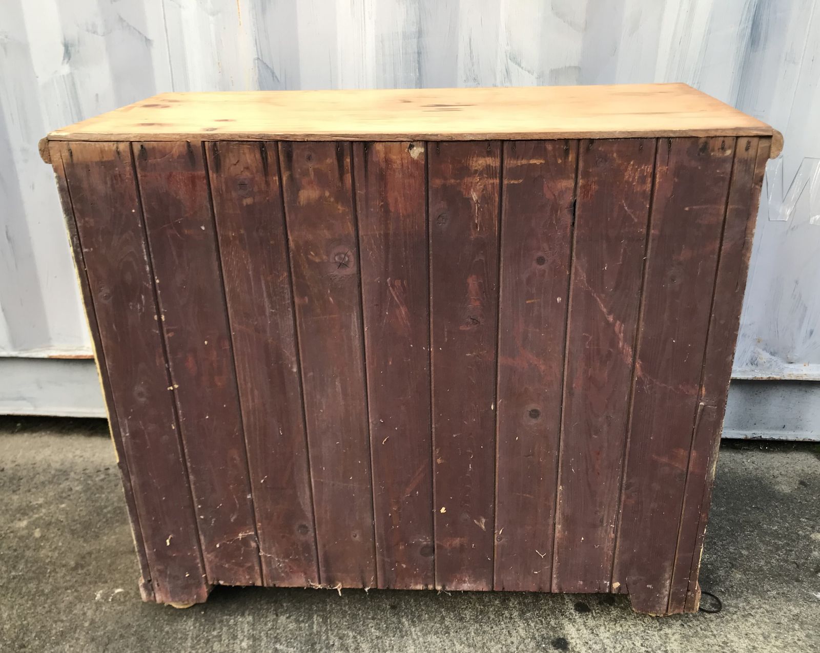 365.0 Charming Victorian 19th Century Farmhouse Pine " Over 2 Chest Of Draws photo