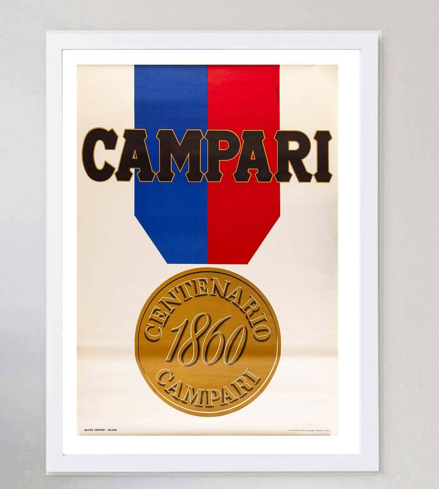 Campari Centenario , " Original Vintage Poster" photo for sale