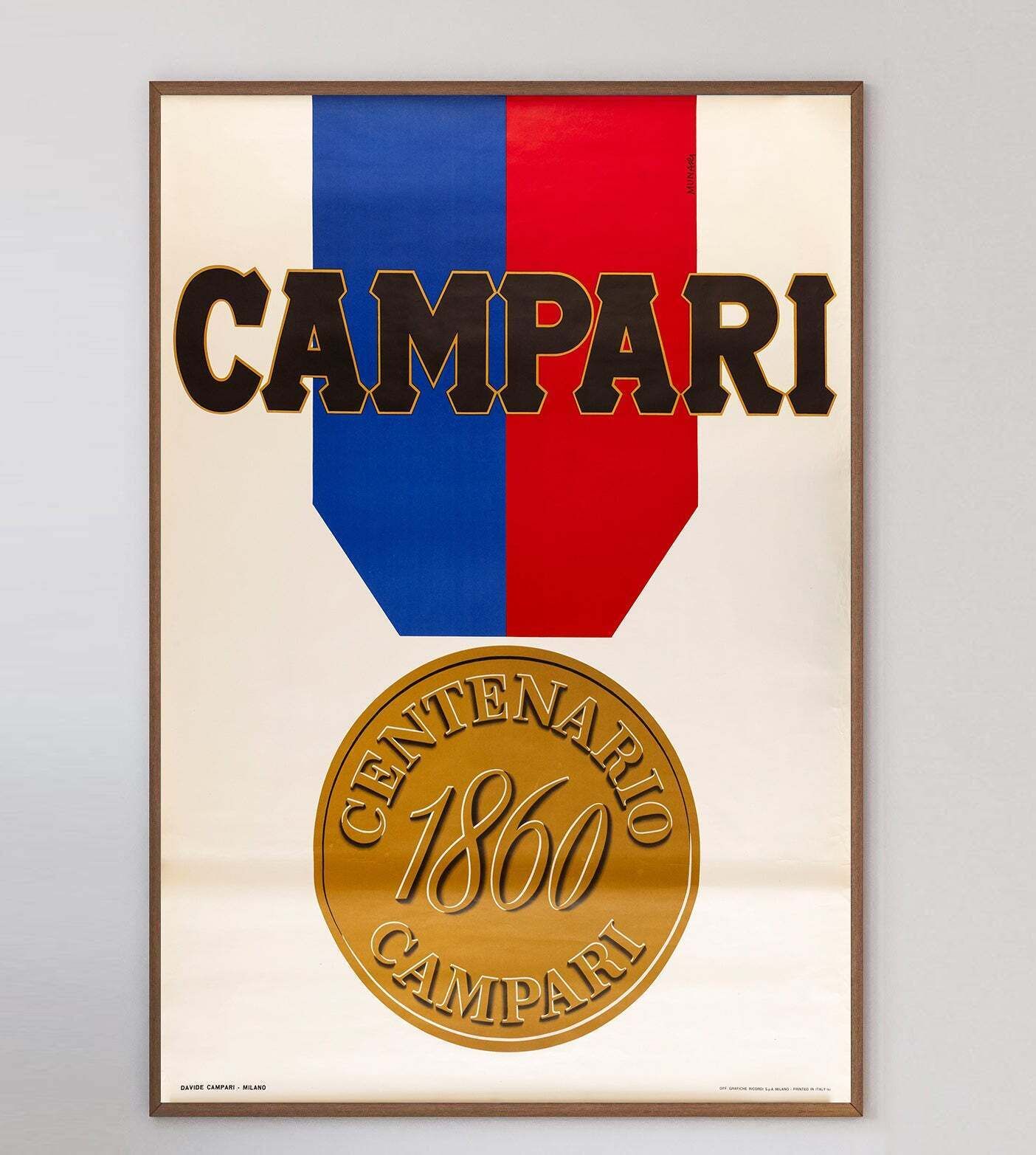 Campari Centenario , " Original Vintage Poster" photo 795.0