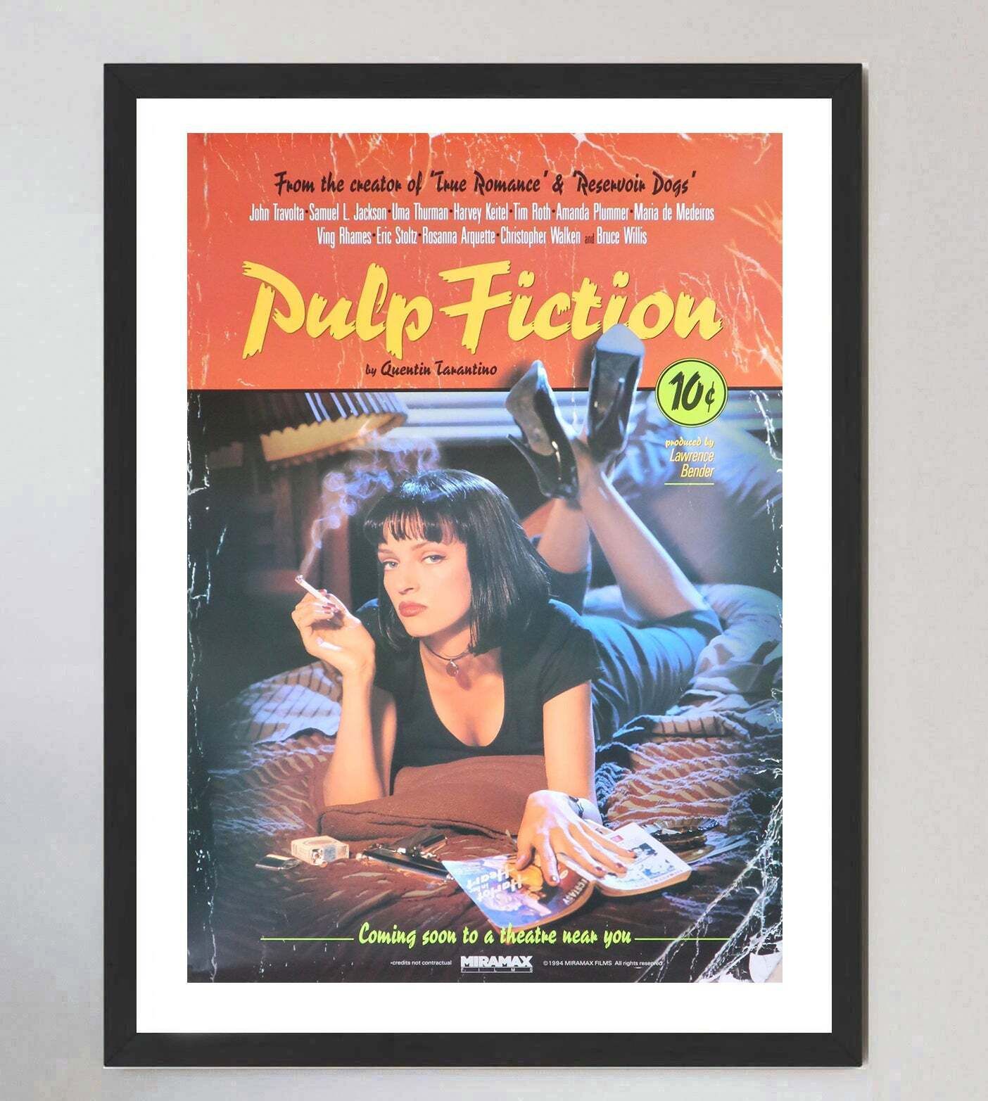 Pulp Fiction , " Original Vintage Poster" photo furniture